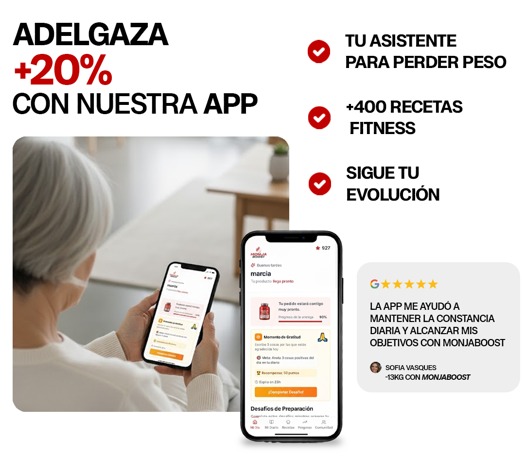 Acceso vitalicio a la app MonjaBoost