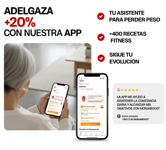 Acceso vitalicio a la app MonjaBoost